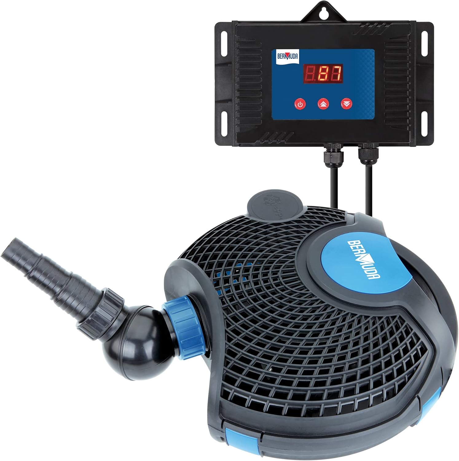 Bermuda Variable Pump Filter Force Koi Fish Pond Solid Handling Adjust Flow Rate