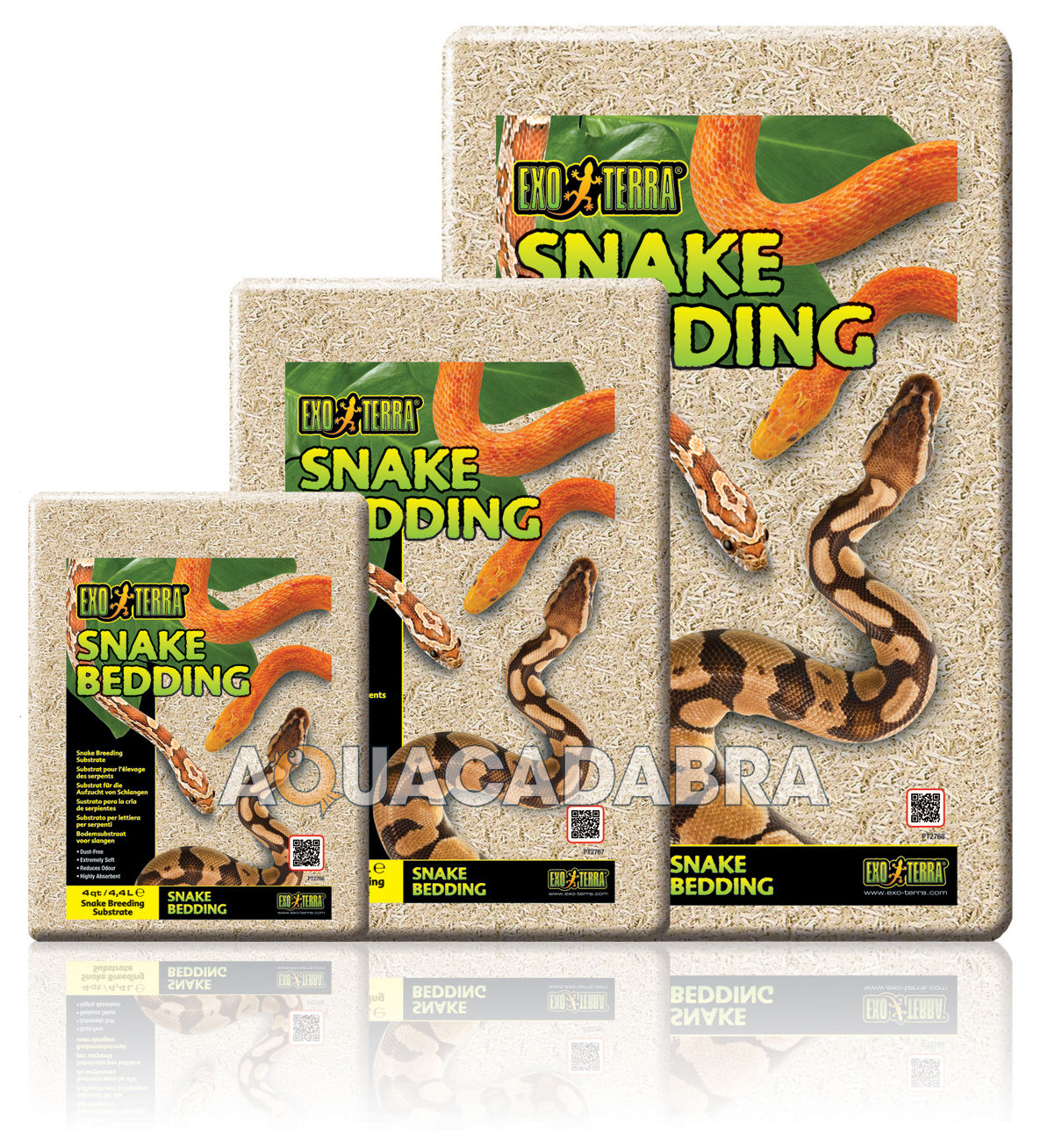 EXO TERRA ASPEN BIODEGRADABLE SNAKE BEDDING REPTILE SUBSTRATE DUSTFREE