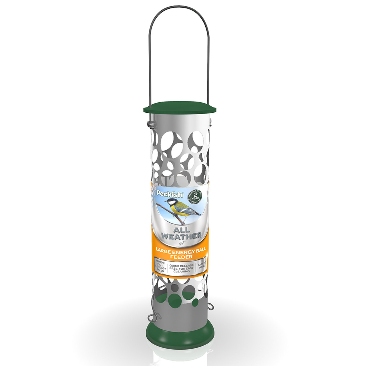 Peckish All Weather Wild Bird Feeders Nugget Suet Energy Ball Seeds