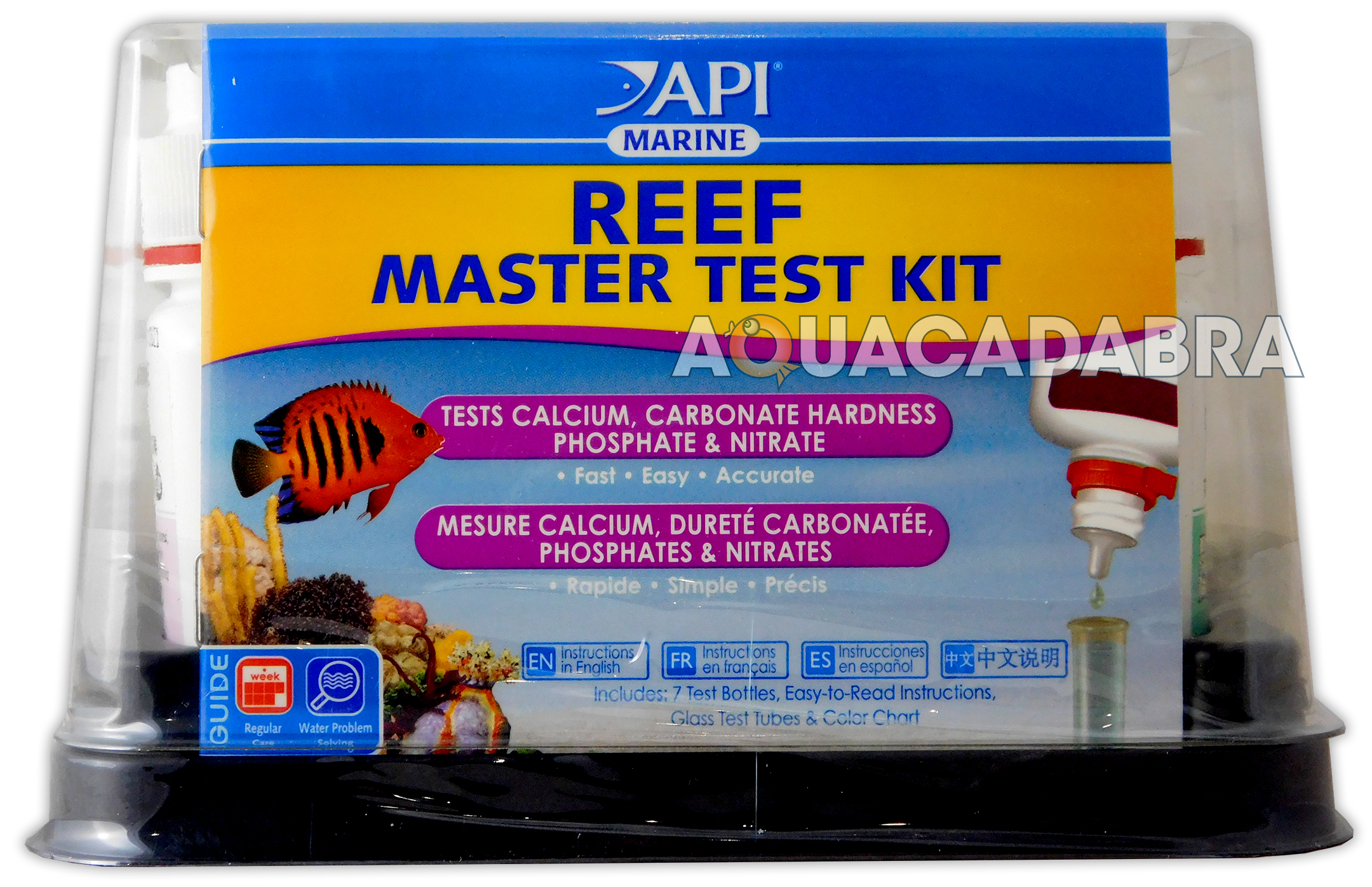 Saltwater Master Test Kit Color Chart