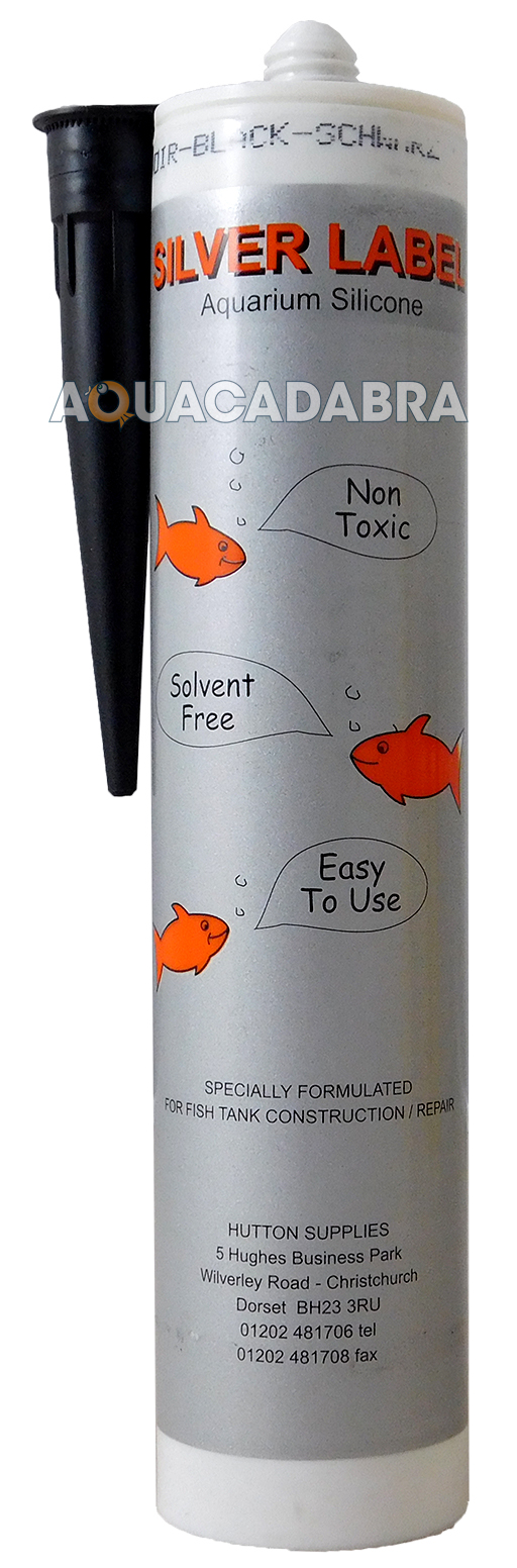 SILVER LABEL SILICONE UNDERWATER SEALANT SEALER POND FISH TANK AQUARIUM