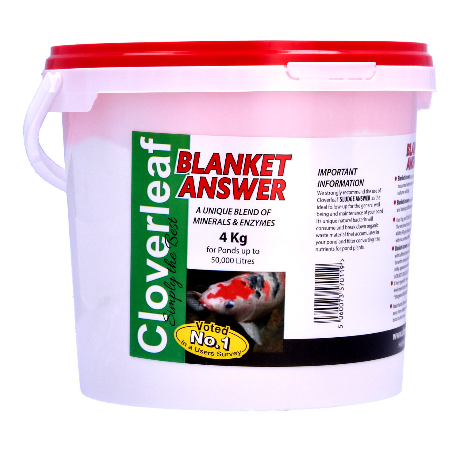 Cloverleaf Blanket & Sludge Answer Blanketweed Pond Weed Water Treatment Bundle - Picture 18 of 18