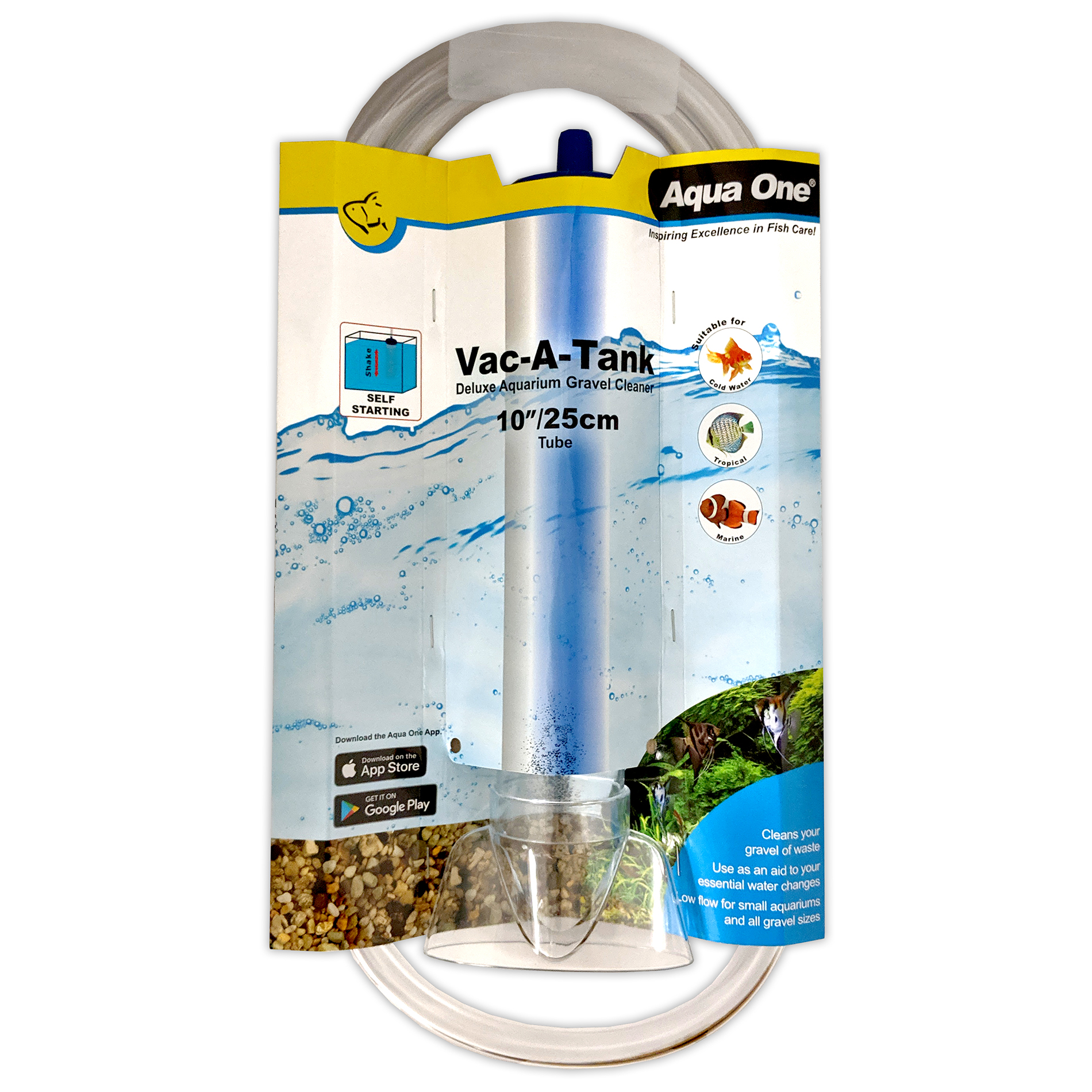 Aqua One Gravel Cleaner Vac A Tank Syphons Cleaning Maintenance