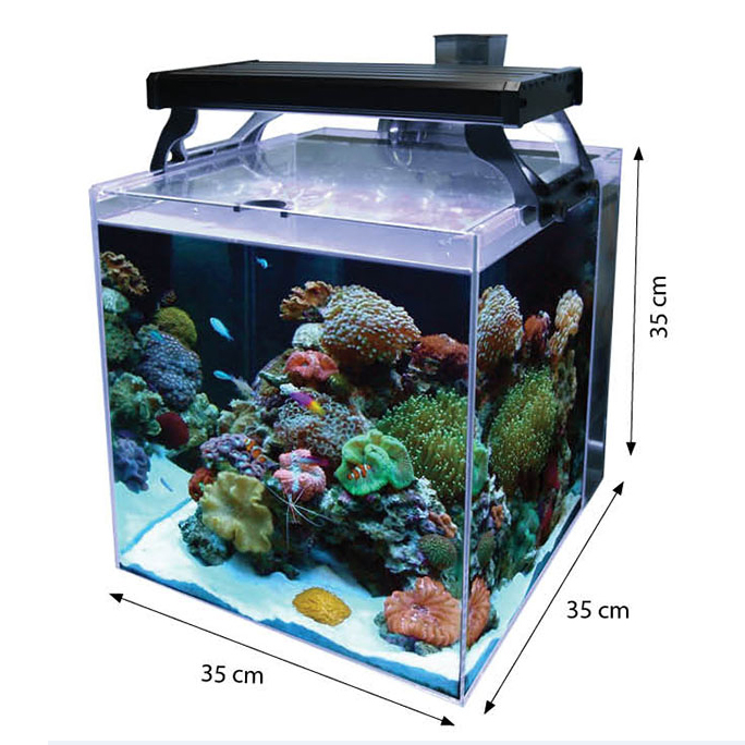 Aqua One Nanoreef 35 Marine Aquarium Led Skimmer Heater Fish Aqua One Nanoreef 35 Marine Aquarium