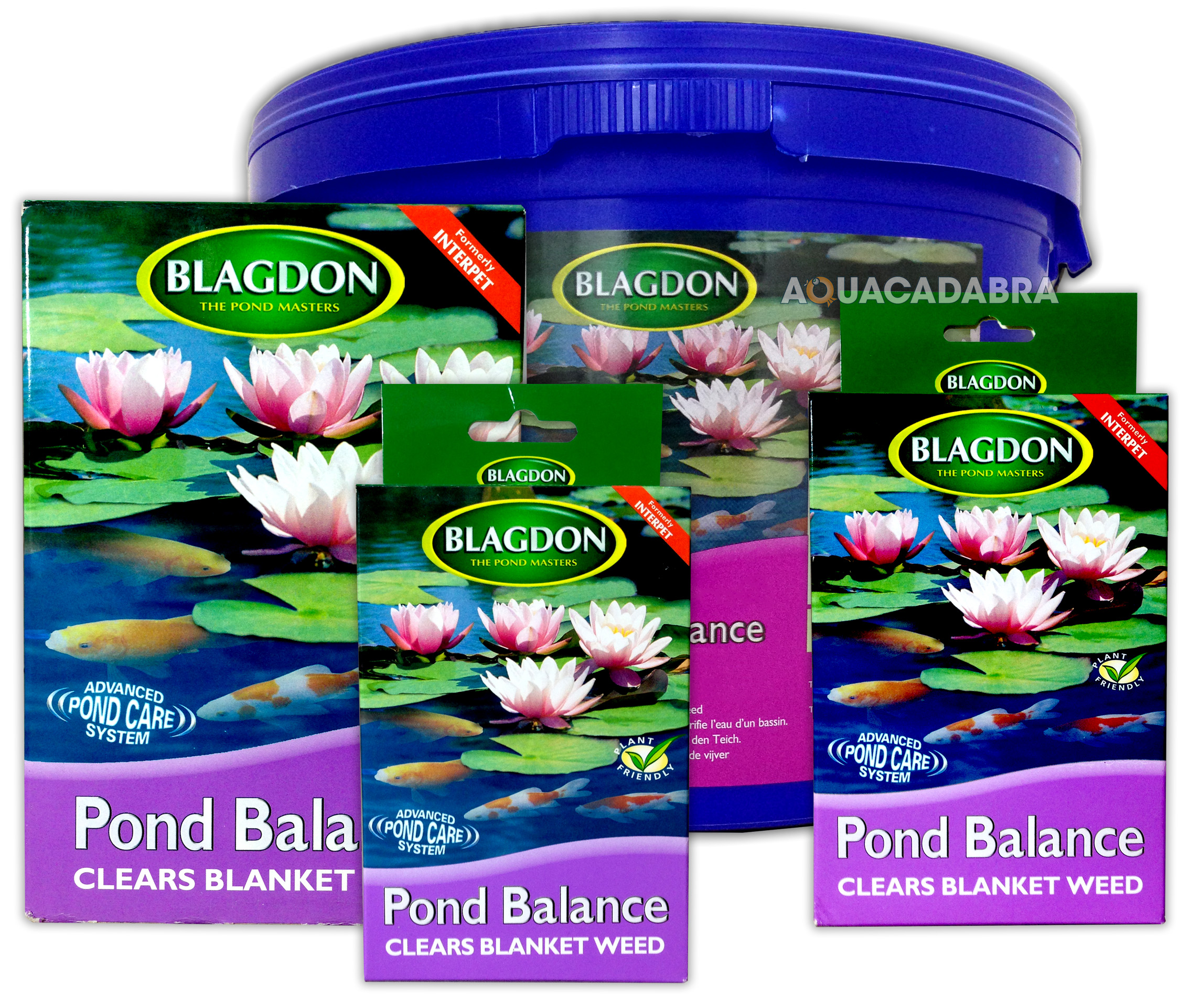 BLAGDON POND BALANCE BLANKETWEED TREATMENT BLANKET WEED INTERPET KOI
