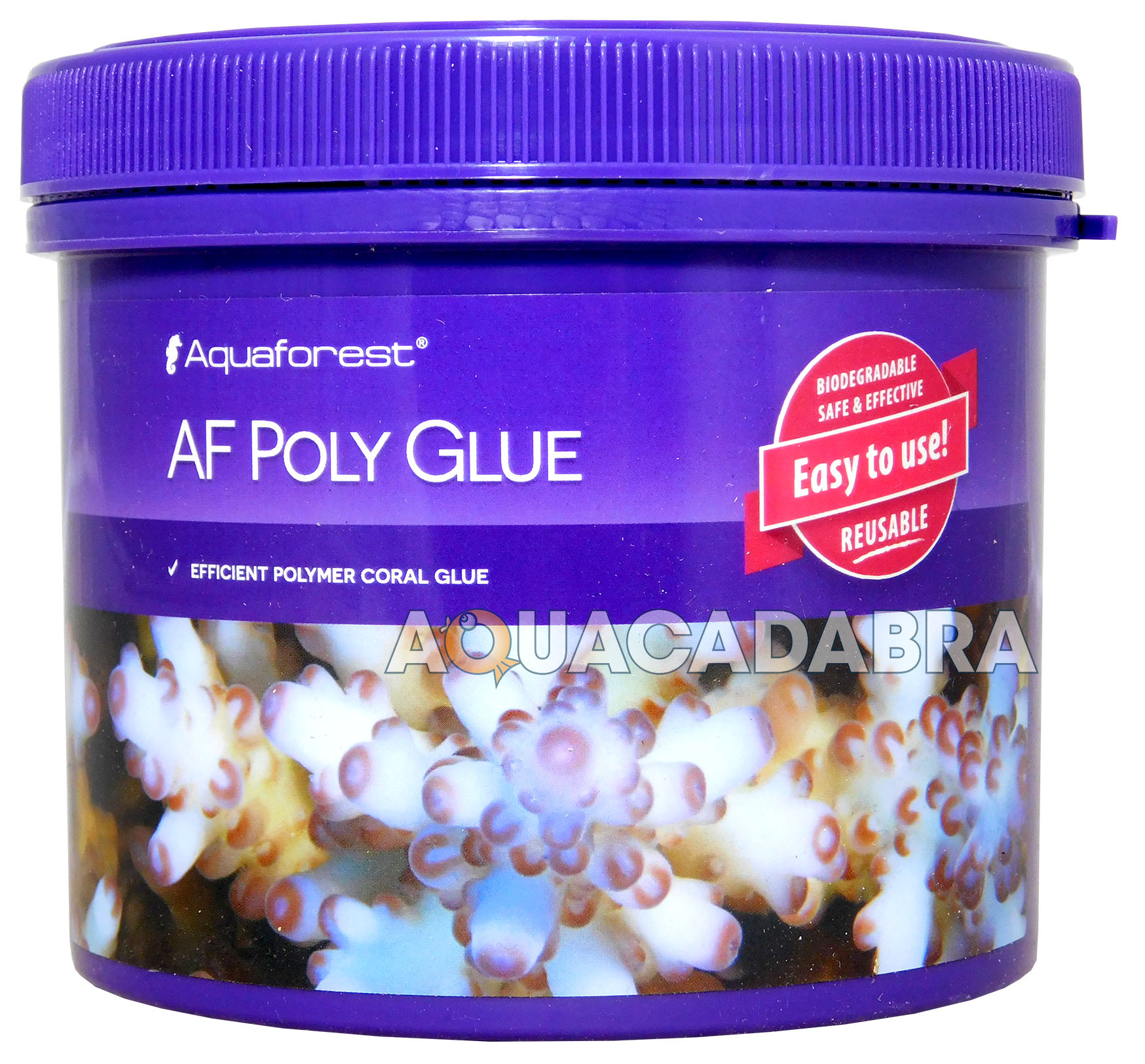 AQUAFOREST AF POLY GLUE 600ML CORAL POLYMER ADHESIVE MARINE AQUARIUM