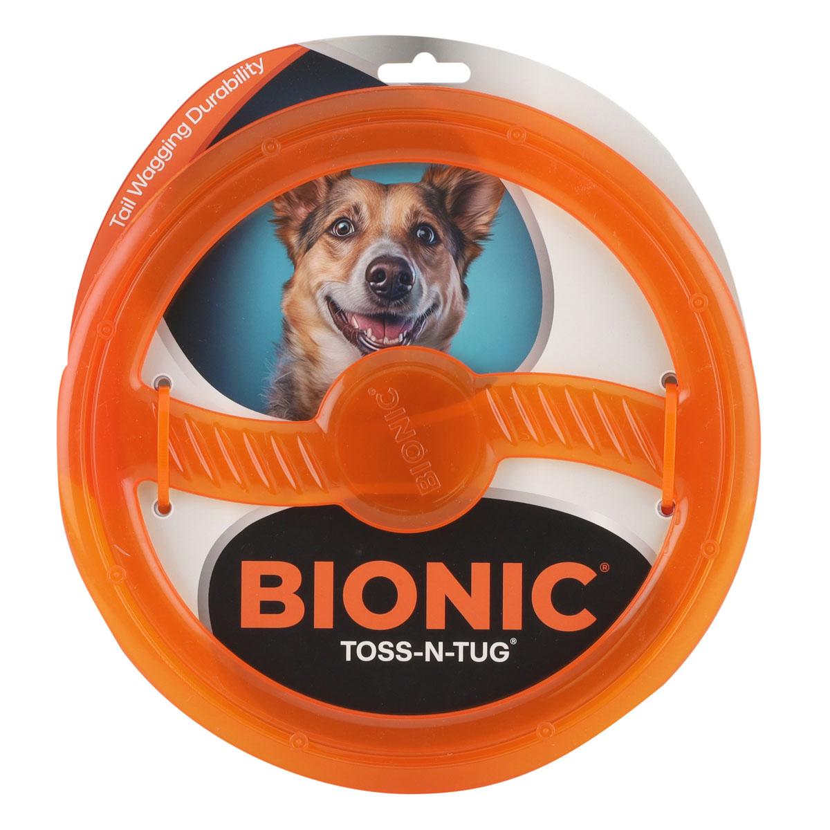 BIONIC Rubber Dog Chew Toys Bone Stick Ball Frisbee Tough Durable Outdoor Play - Picture 10 of 11