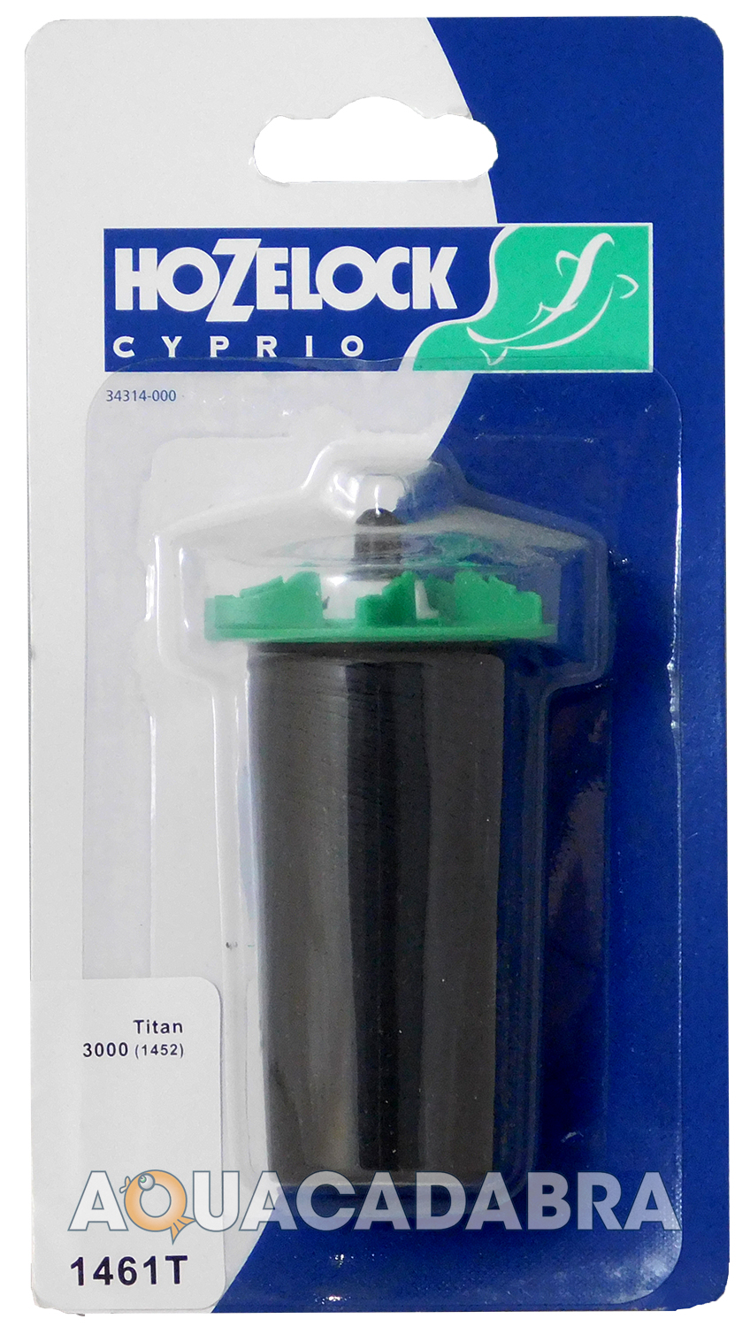 HOZELOCK TITAN 3000 POND PUMP 1461T SPARE IMPELLER WITH SHAFT AND