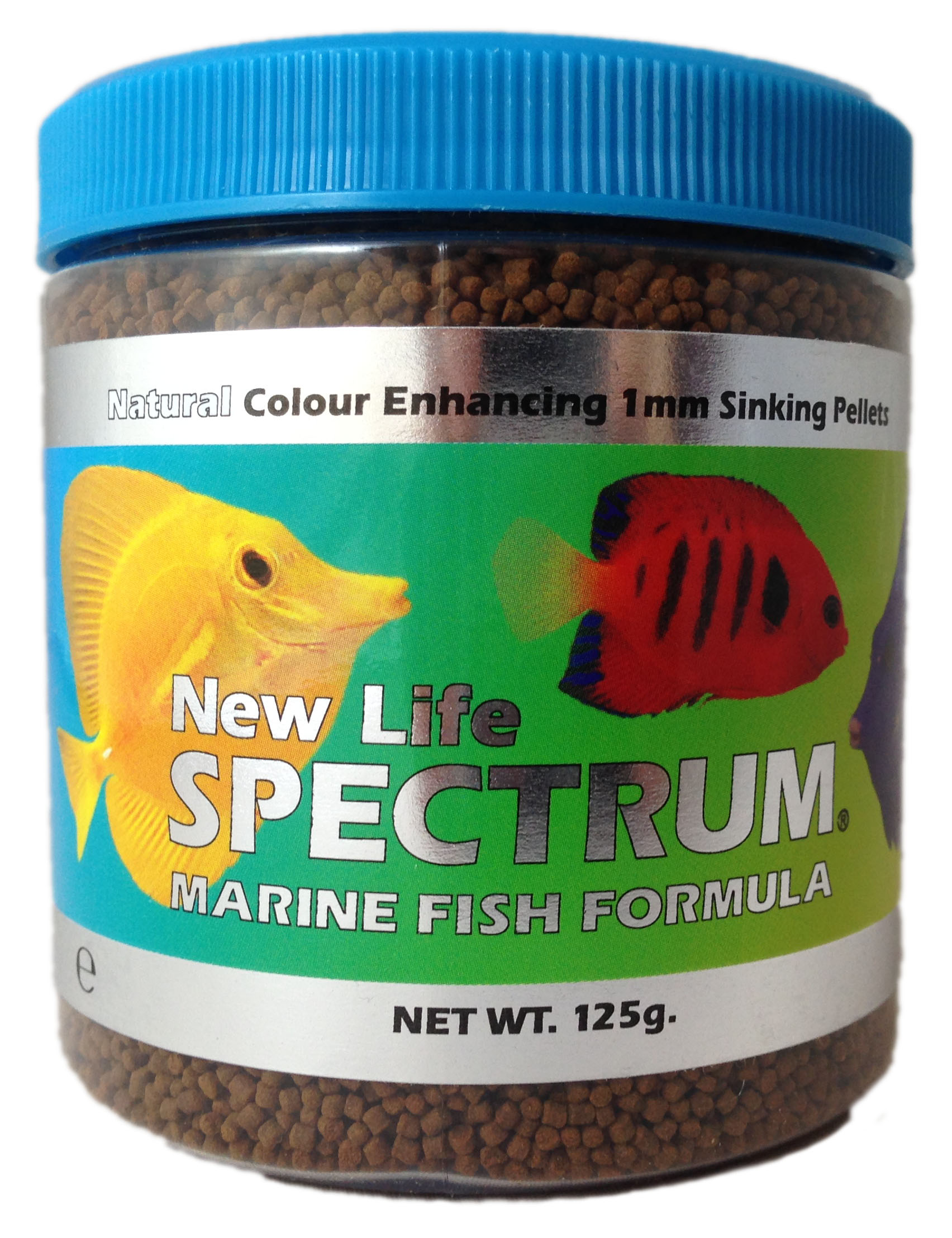 NEW LIFE SPECTRUM MARINE FORMULA 1MM SINKING FISH FOOD GARLIC PELLET