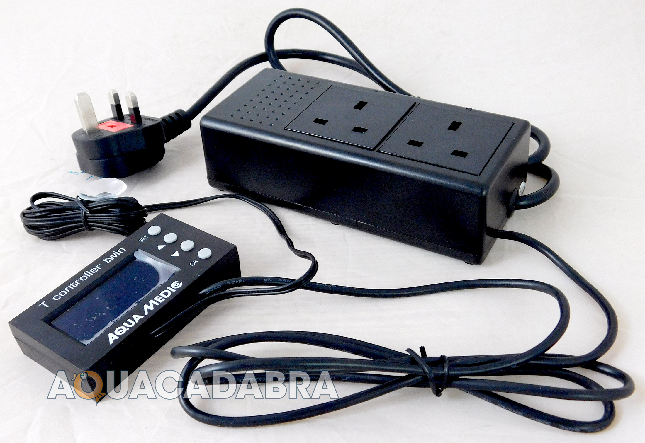 Aqua Medic T Controller Twin Digital Temperature Monitor Heater Aqua Medic T Controller Twin Digital Temperature Monitor Heater Cooling Fan Fish