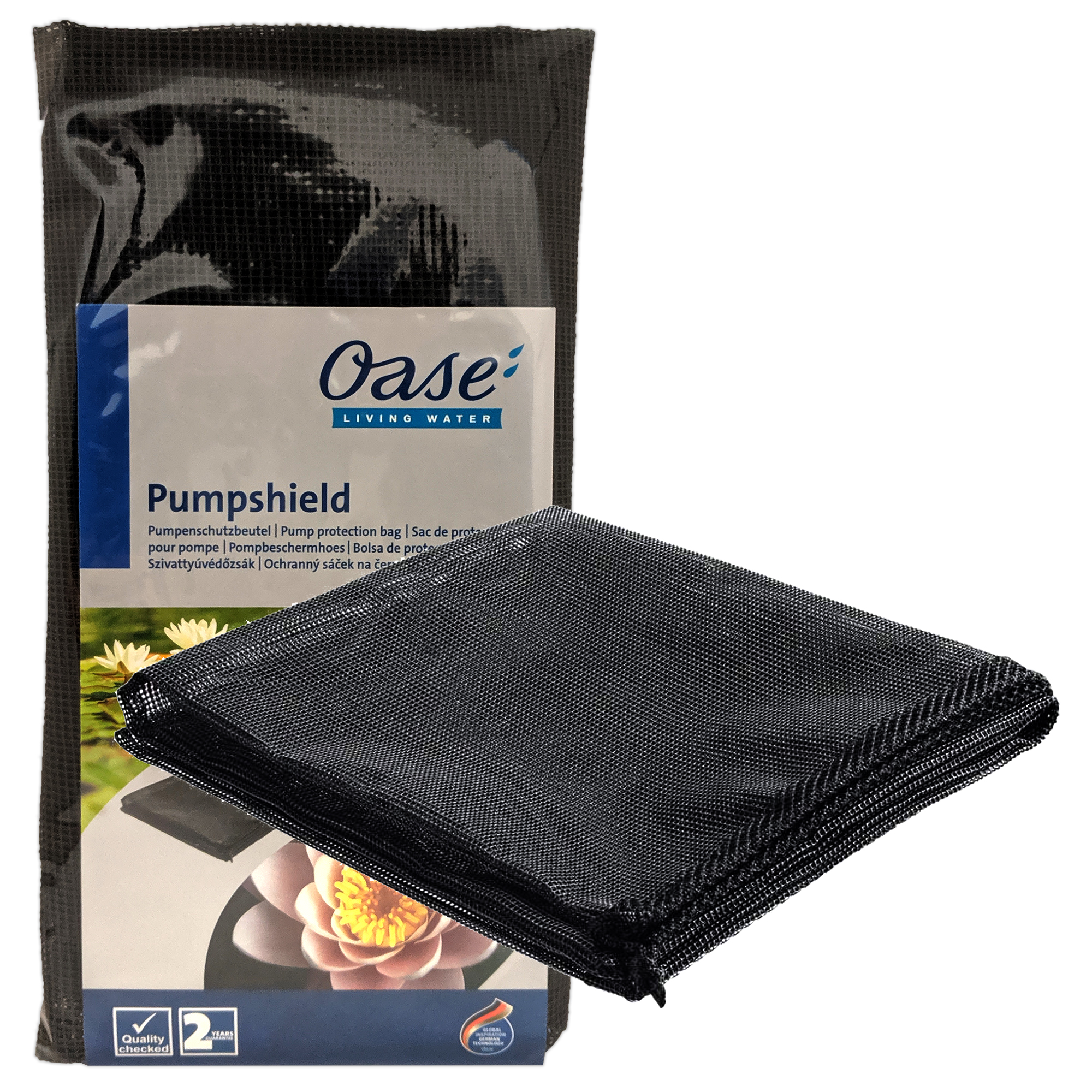 Oase Pond Pump Shield Net Bag Protect Debris Coarse Dirt 50 x 50cm Fish