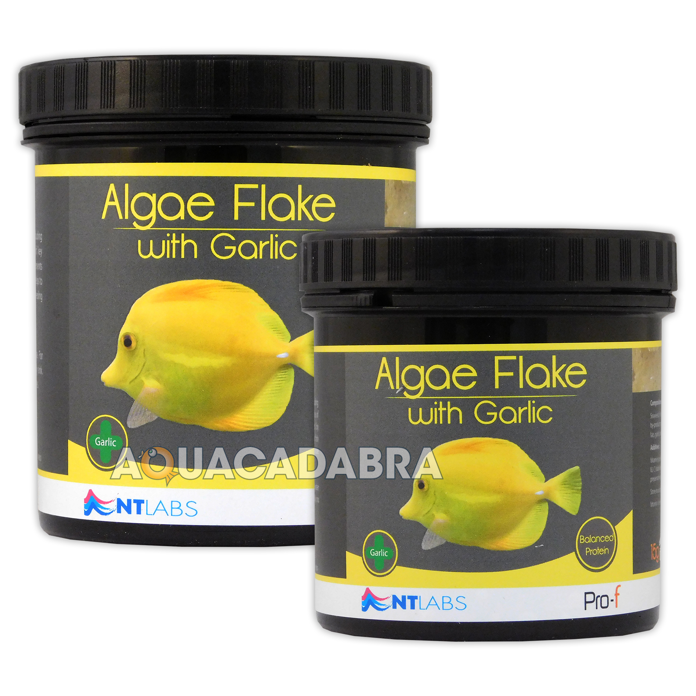 NT Labs Algae Flakes with Garlic ProF Marine Fish Food Herbivore