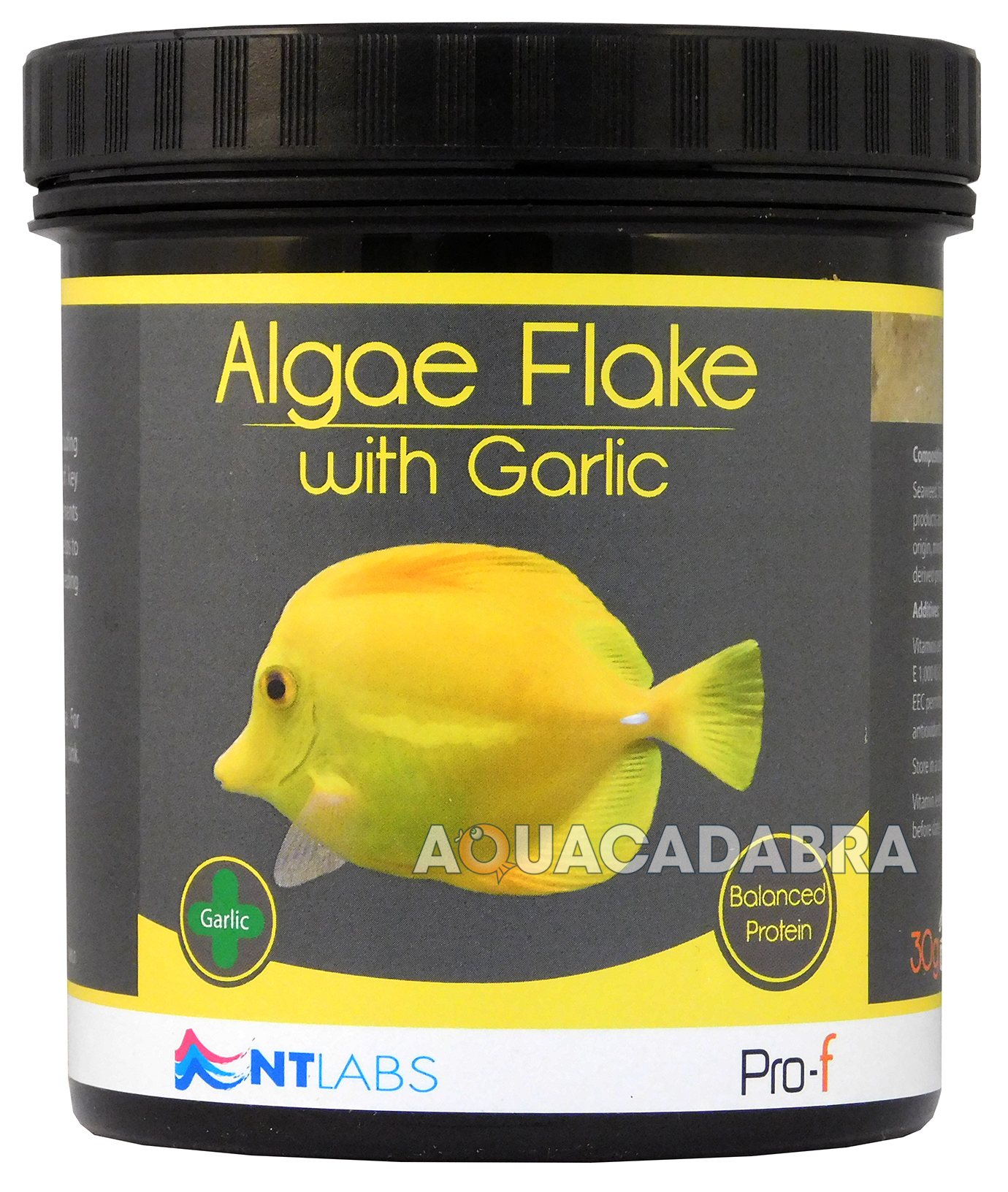 NT Labs Algae Flakes with Garlic ProF Marine Fish Food Herbivore