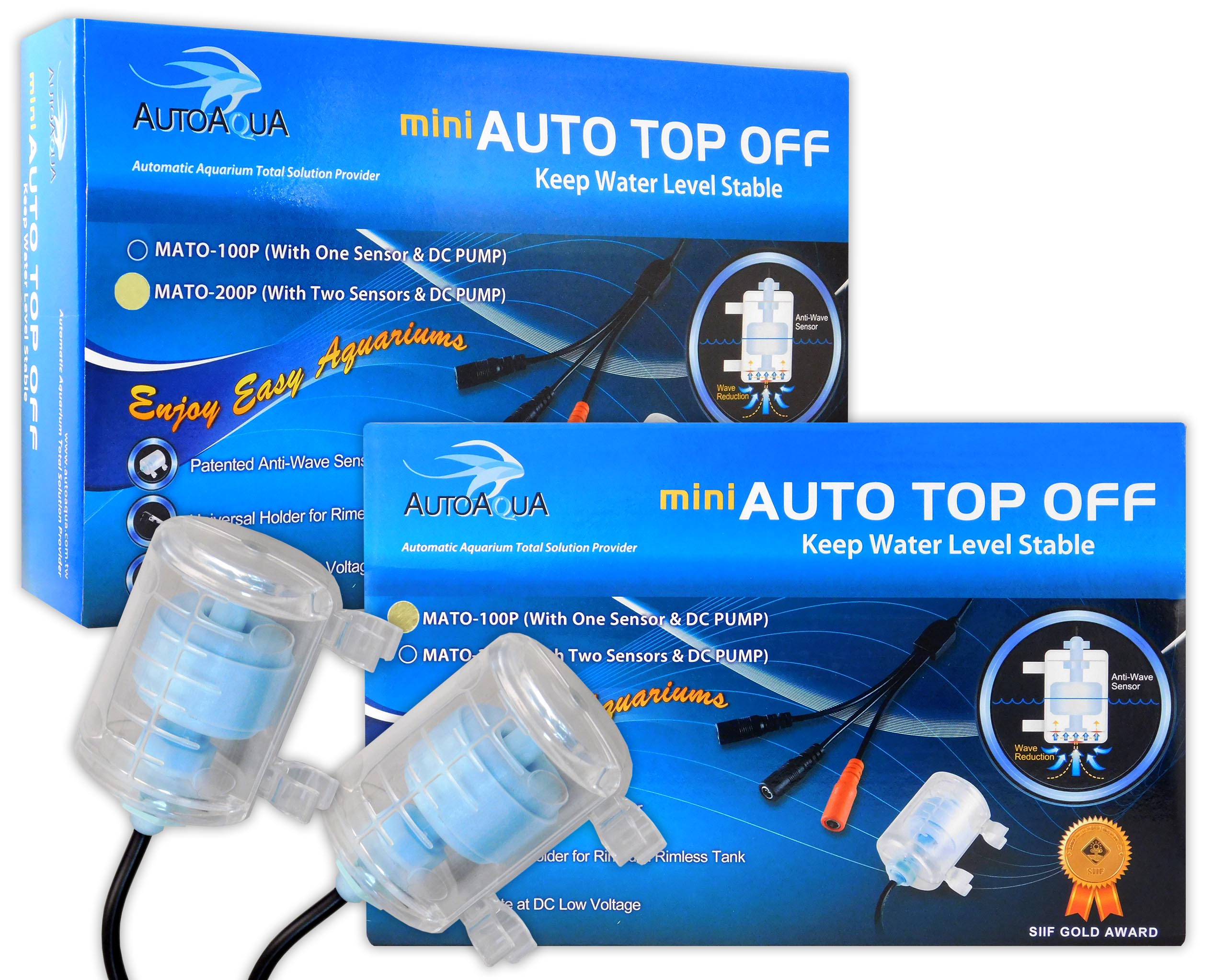 AutoAqua Mini ATO Auto Water Top Off / Up Pump System 1/2 Float Switch