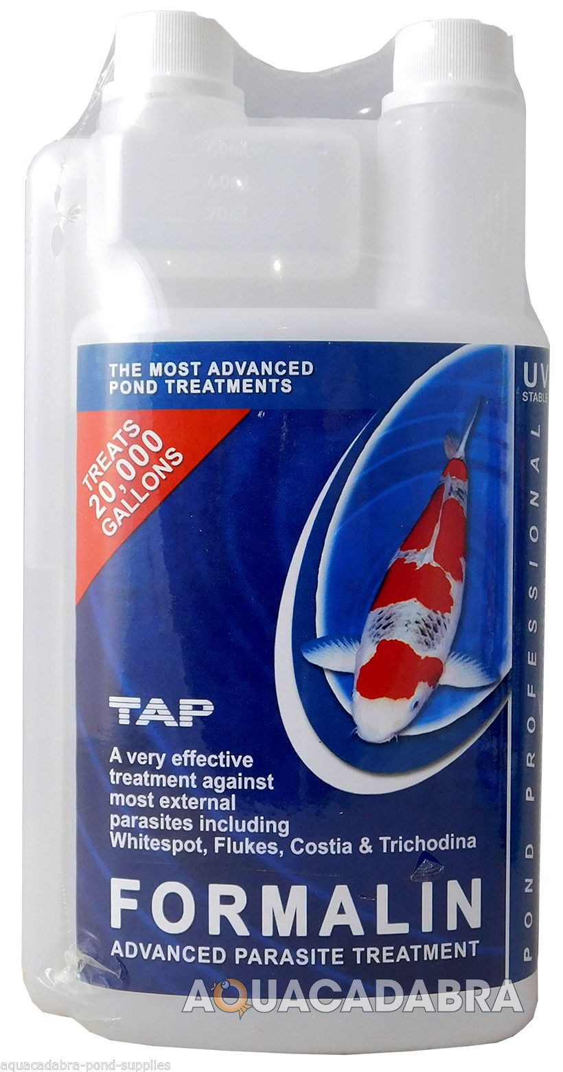 TAP POND PROFESSIONAL FORMALIN PARASITE FLUKE SLIME DISEASE TREATMENT