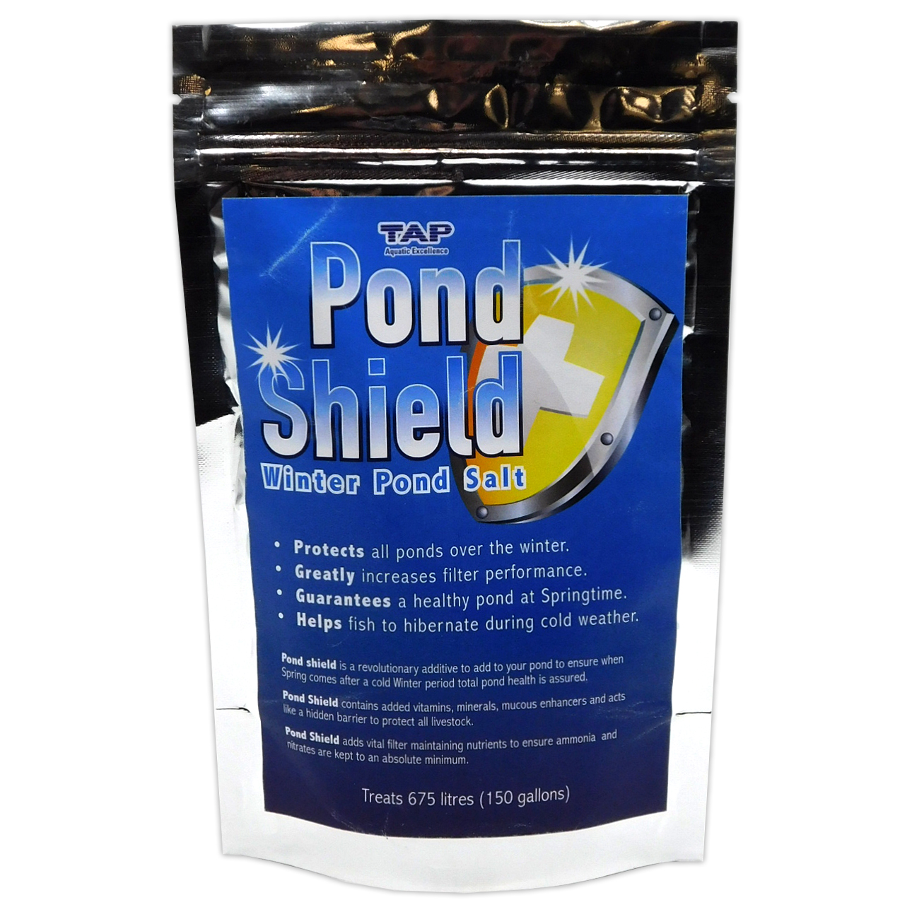 TAP POND SHIELD Winter Salt Pond Protector Tonic Improve Koi Fish
