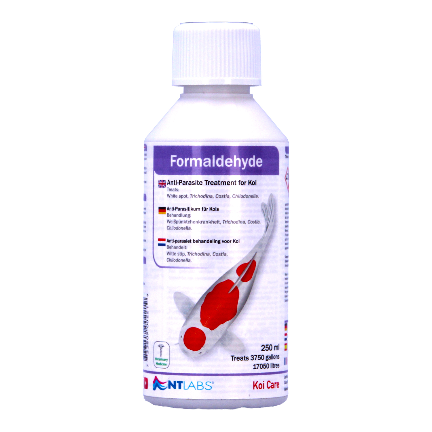 NT- Labs Koi Care Formaldehyde Fish Pond Anti Parasite Treatment - Picture 18 of 19