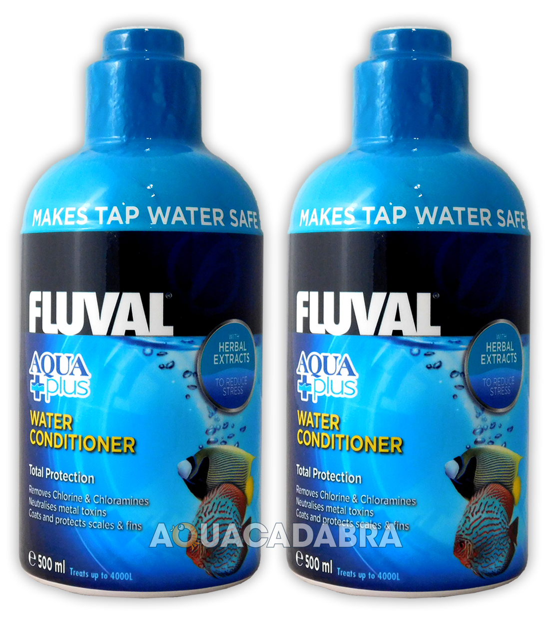 FLUVAL AQUA PLUS WATER CONDITIONER NEW FISH TANK TAP SAFE FRESHWATER