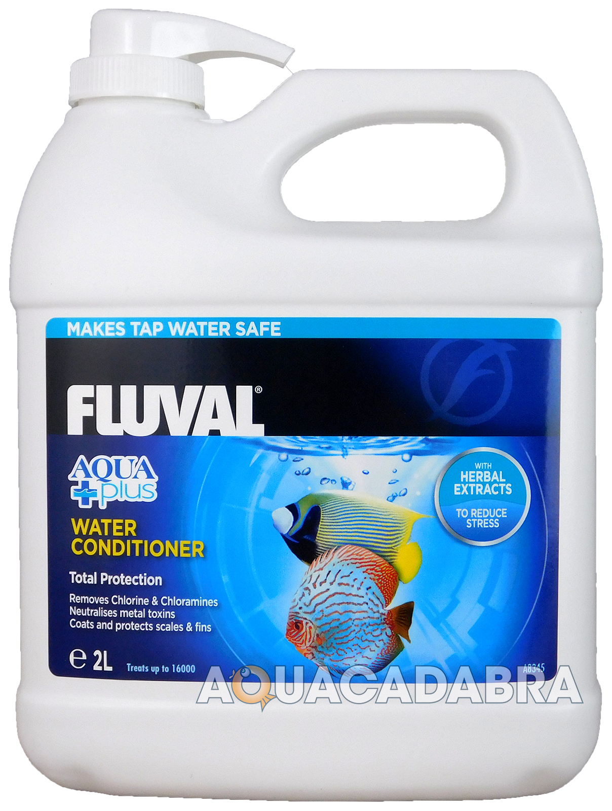 FLUVAL AQUAPLUS WATER CONDITIONER NEW FISH TANK TAP SAFE FRESHWATER