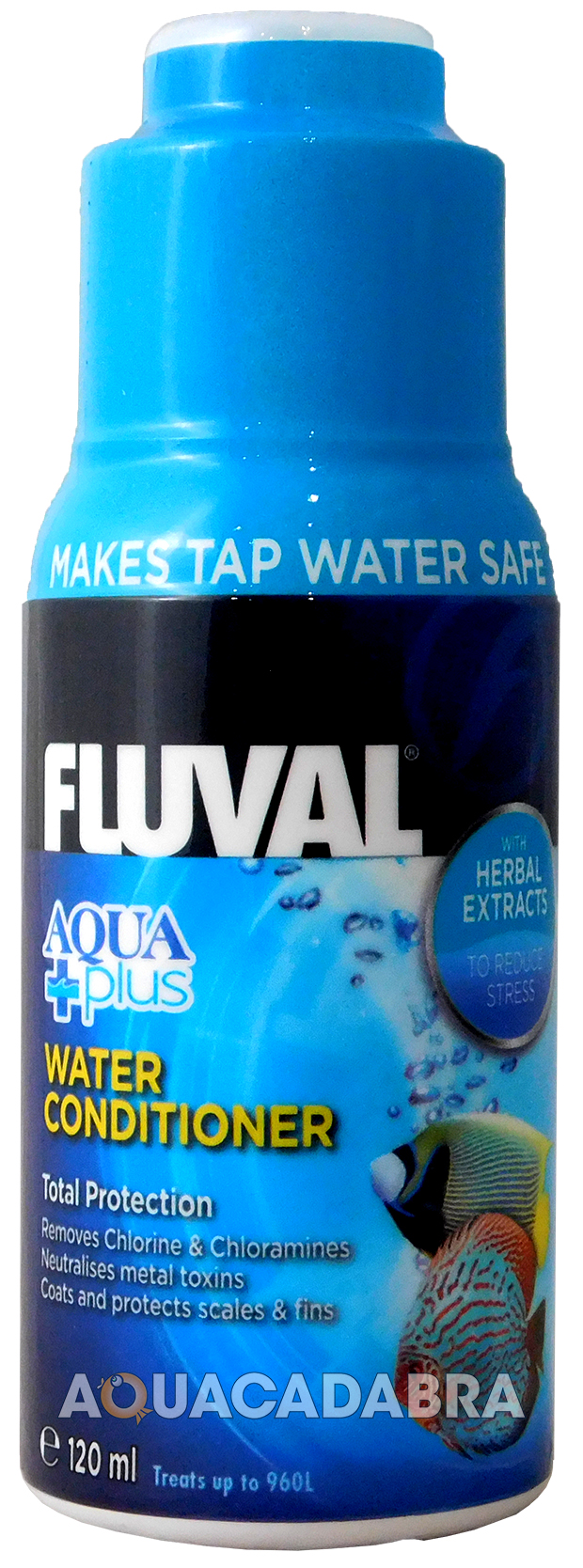 FLUVAL AQUAPLUS WATER CONDITIONER NEW FISH TANK TAP SAFE FRESHWATER