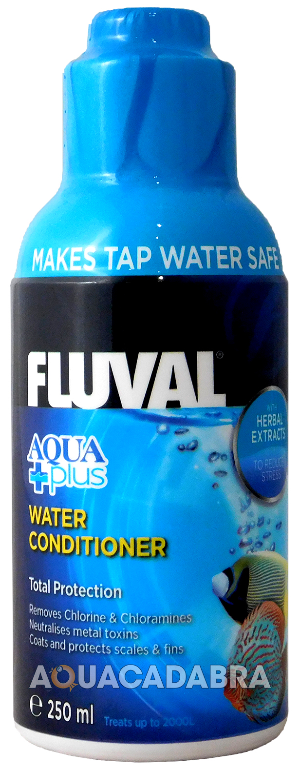 FLUVAL AQUAPLUS WATER CONDITIONER NEW FISH TANK TAP SAFE FRESHWATER