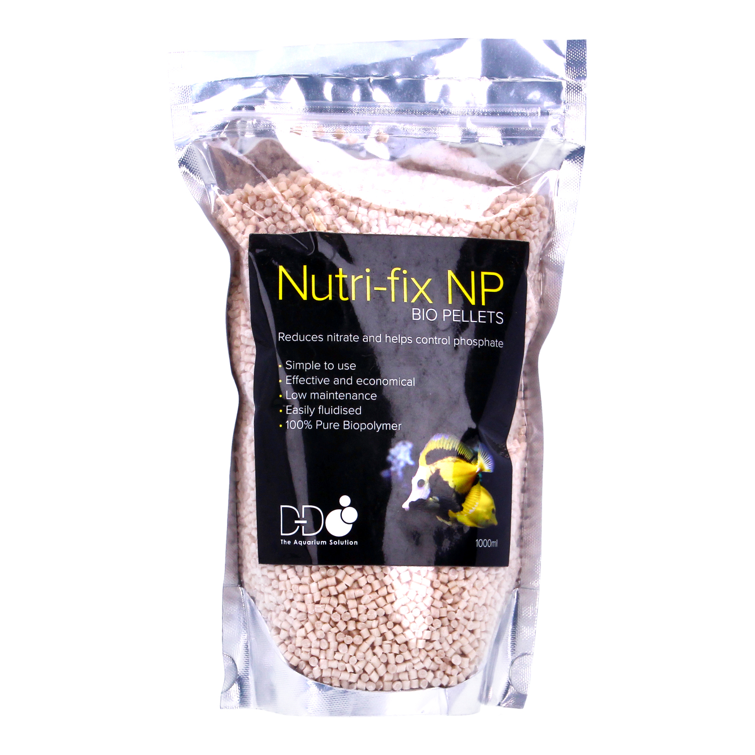 D-D H2OCEAN BIO PELLETS NUTRI-FIX NP PEARLS 250ML,500ML,1000ML FISH TANK MARINE - Picture 7 of 7