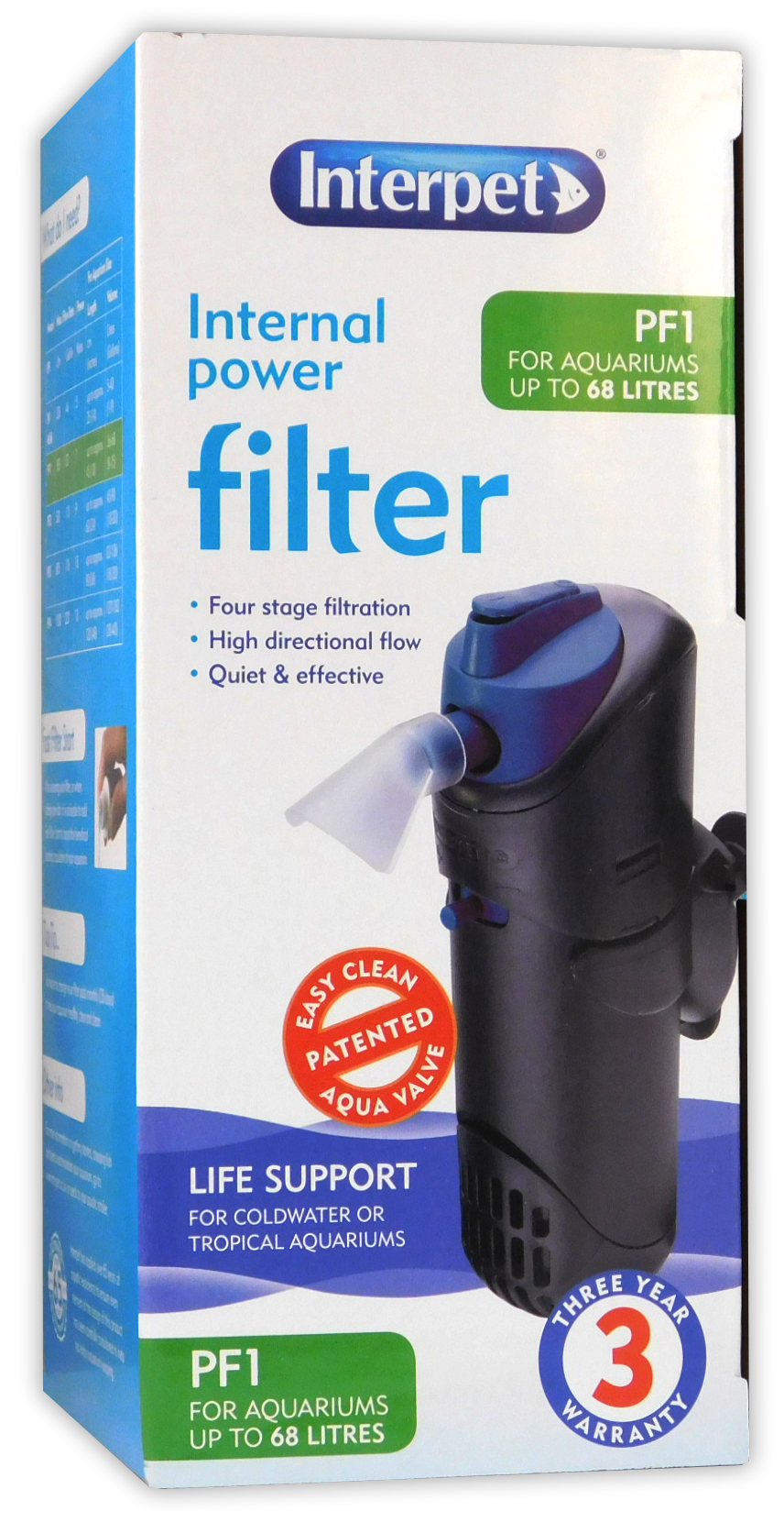 INTERPET PF MINI, PF1, PF2, PF3, PF4 INTERNAL AQUARIUM FISH TANK POWER