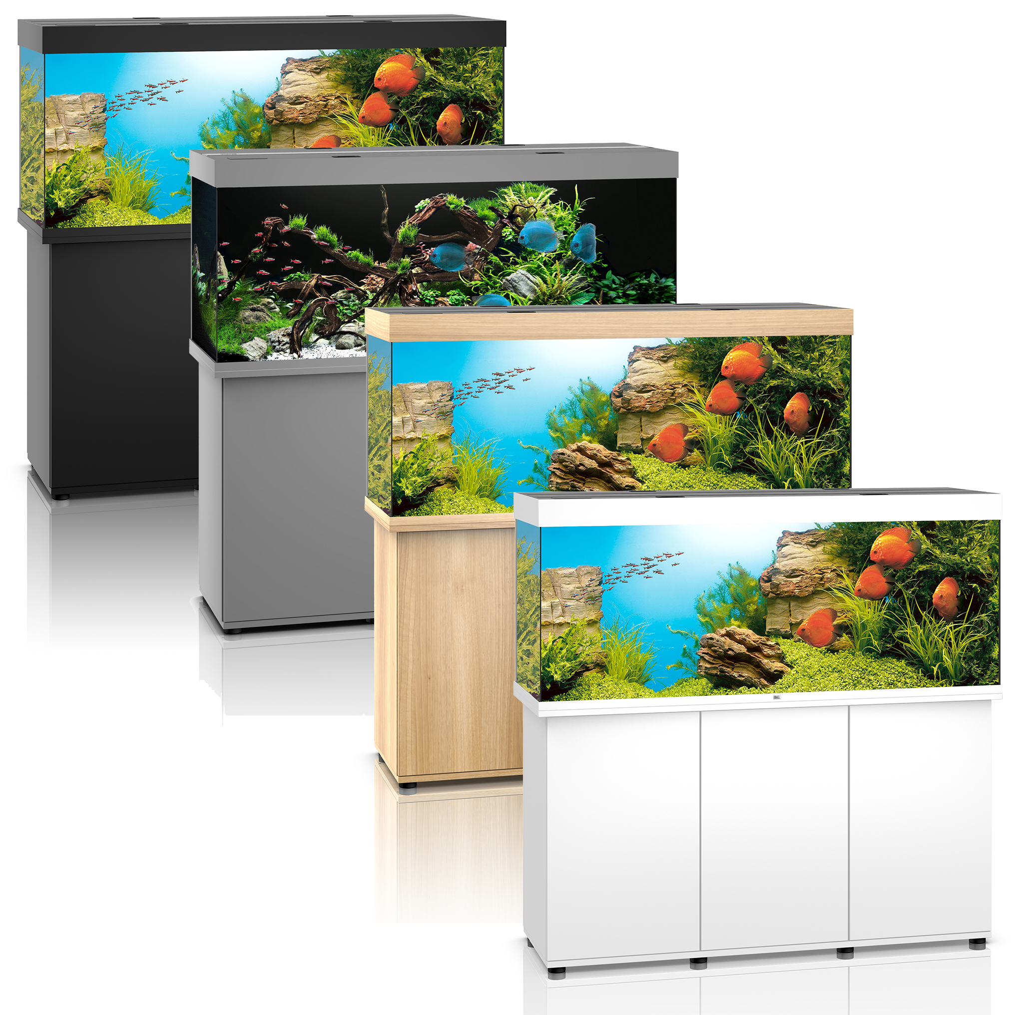 Juwel Rio 450 Aquarium & Cabinet - LED Lighting, Filter, Pump