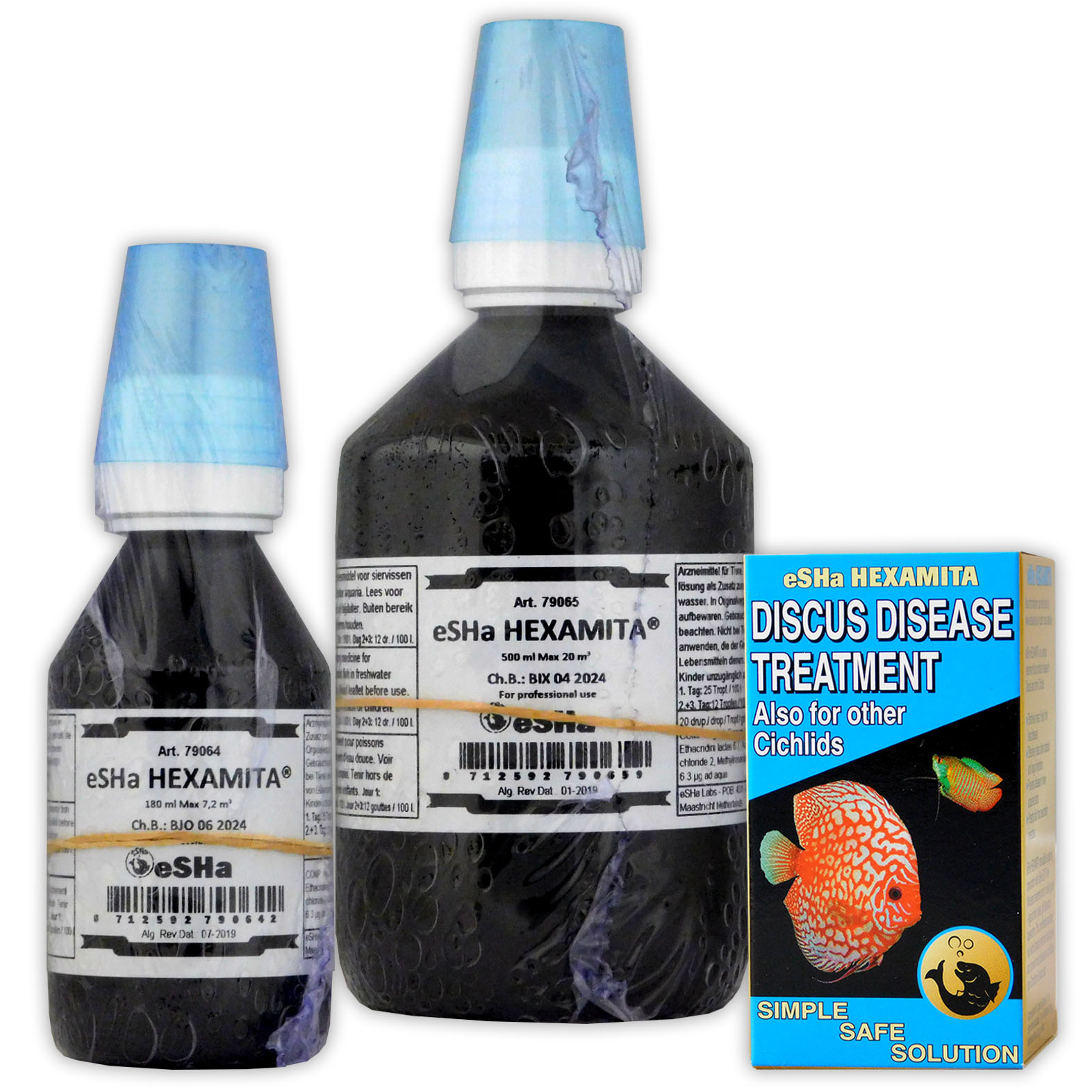 Esha Hexamita Discus Cichlid Disease Treatment Medicine Aquarium Fish