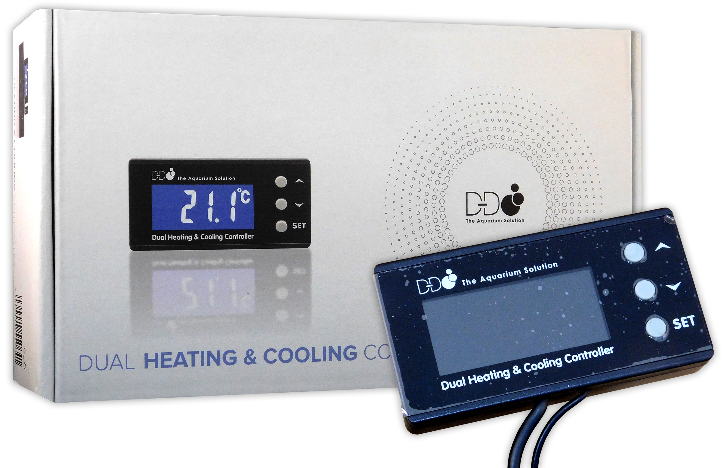 DD DUAL HEATING & COOLING CONTROLLER TEMPERATURE ALARM AQUARIUM FISH