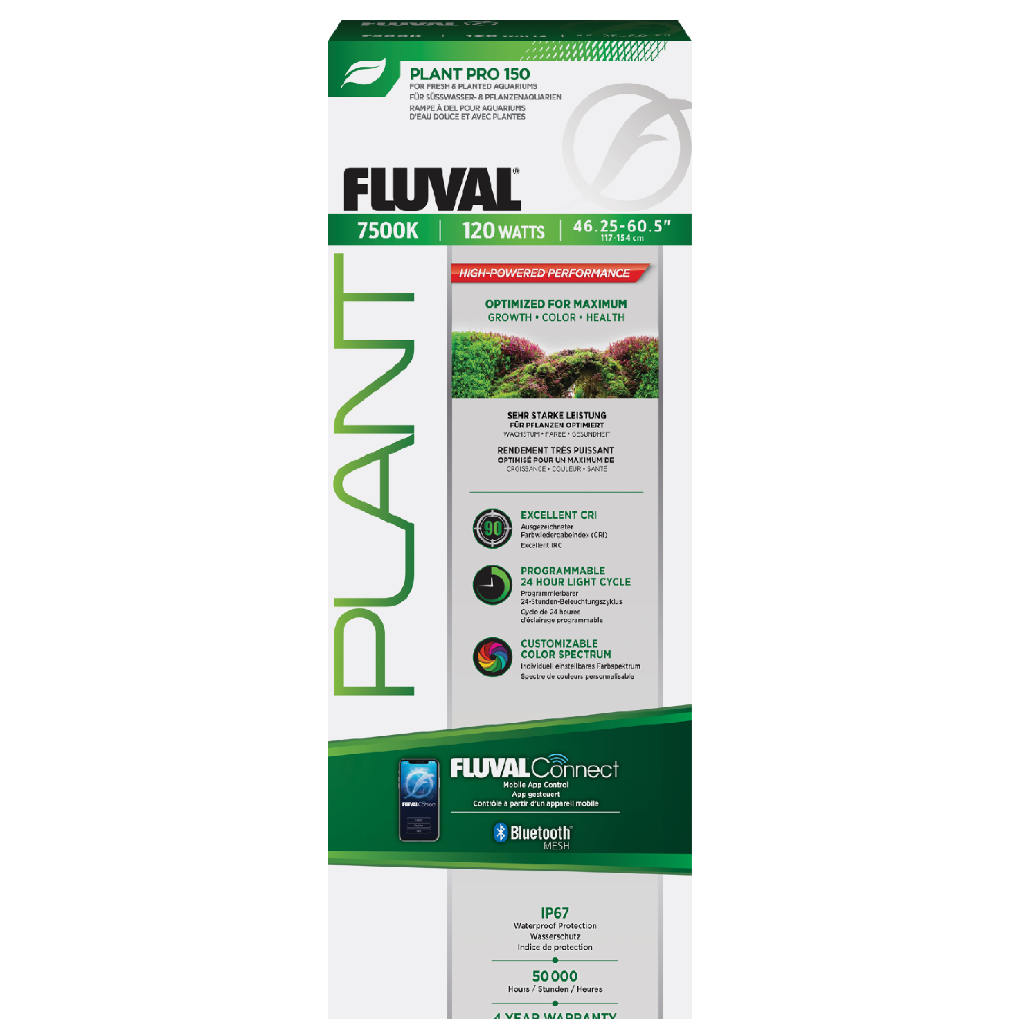 Fluval LED Plant Pro 4.0 Leuchteinheiten Aquarium Aquarium Pflanzen Blitz - Bild 14 von 14