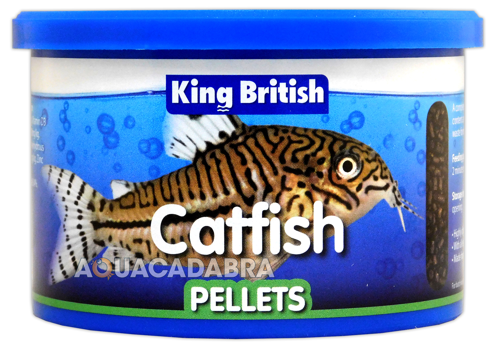King British Catfish Pellets 200g complete & balanced diet for all