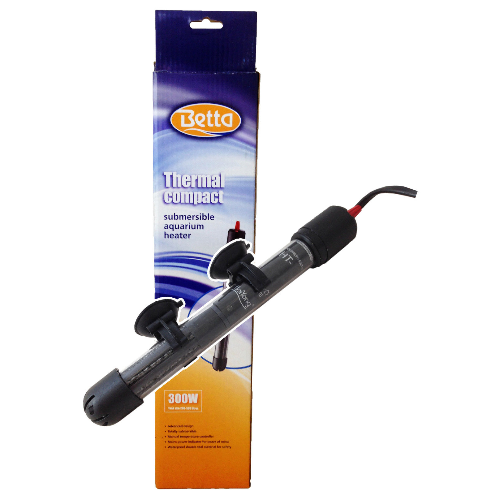 BETTA THERMAL COMPACT HEATER THERMOSTAT SUBMERSIBLE FISH TANK AQUARIUM