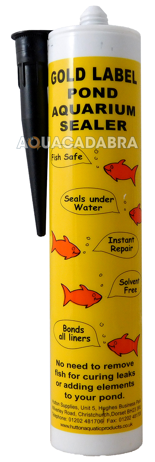 thumbnail interactive-video image 1 of Gold Label Black Koi Pond & Aquarium Sealant – Bonds & Seals Leaks Underwater 1 of 3