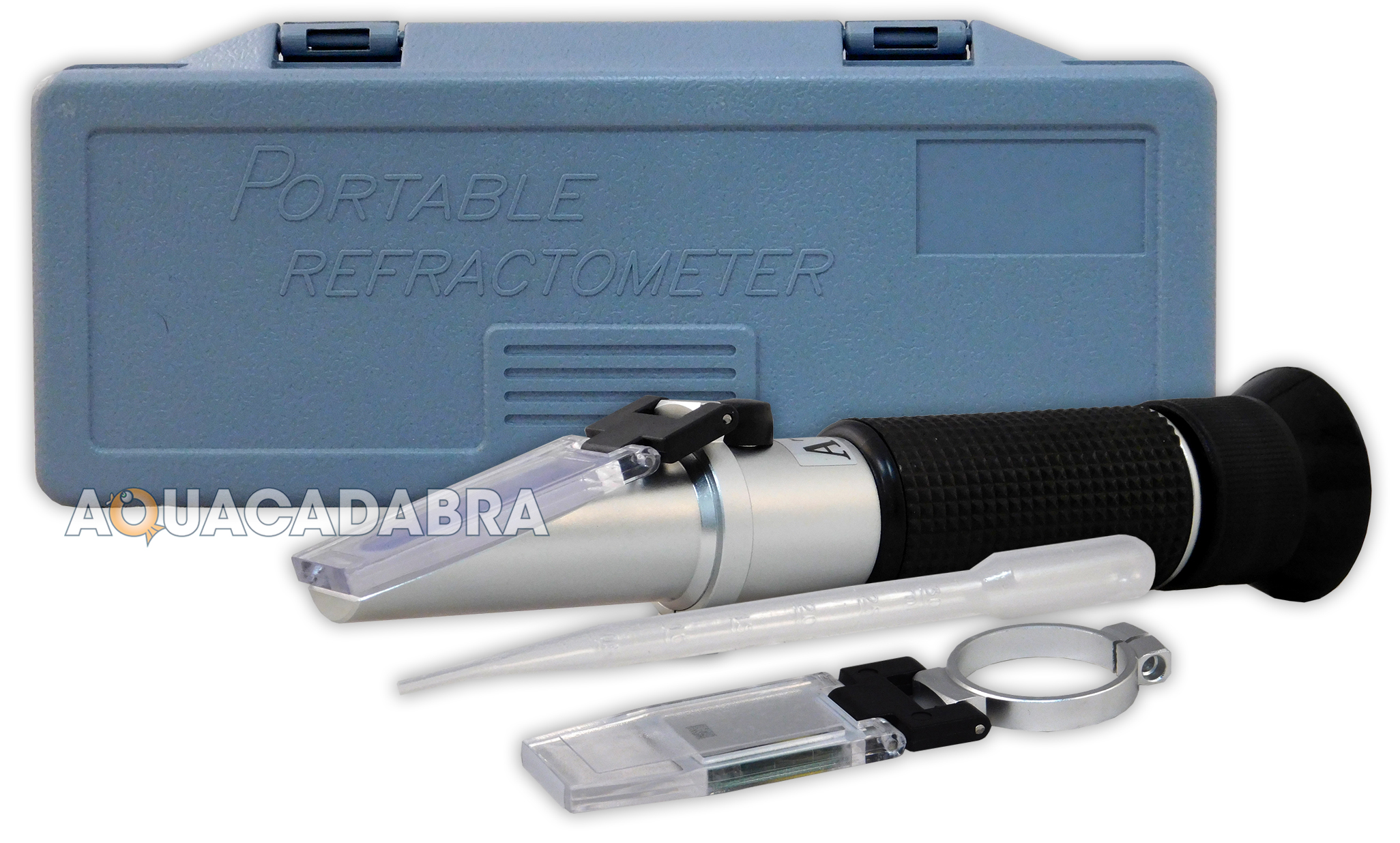 LED ATC REFRACTOMETER SALIINTY MARINE REEF SALT TEST HYDROMETER FISH