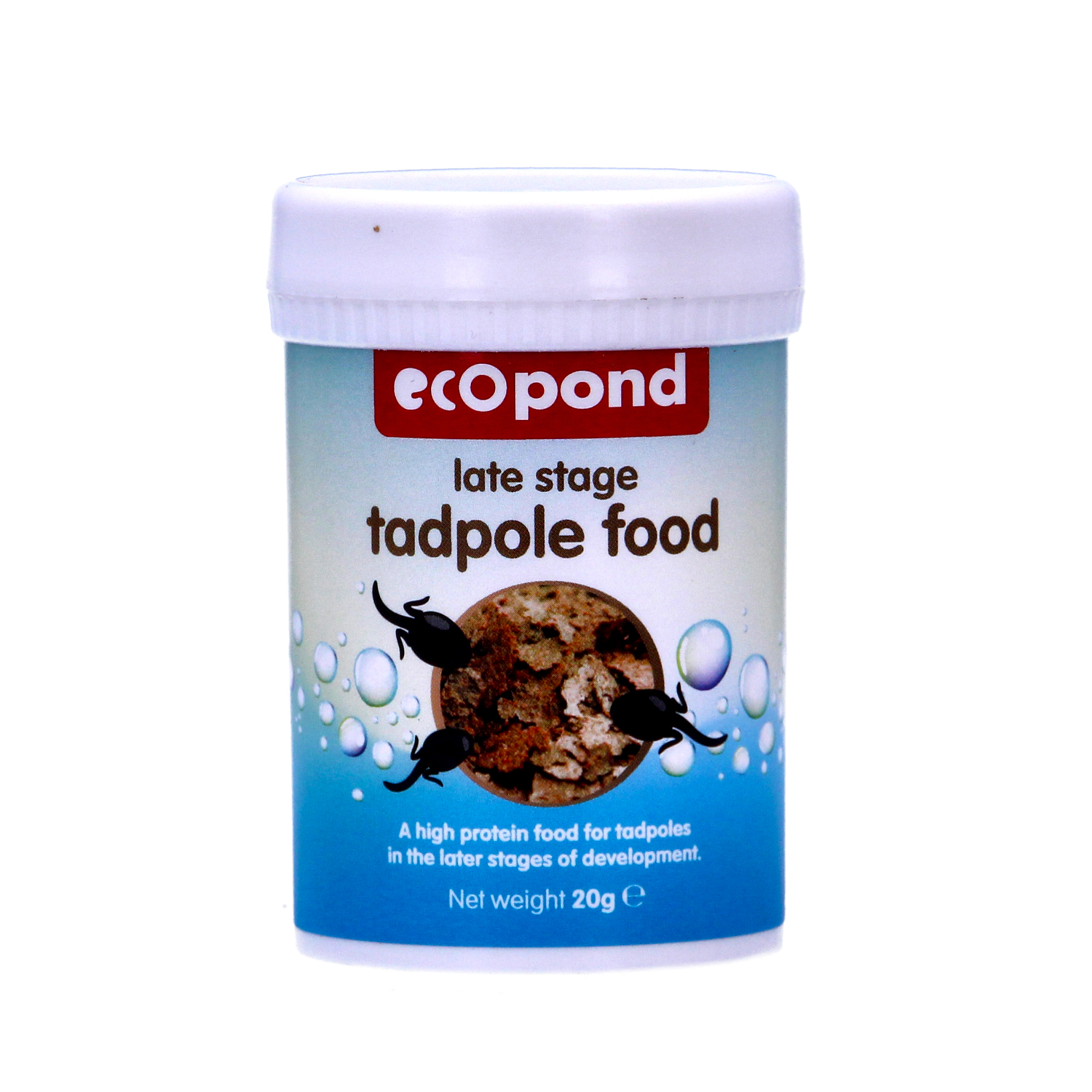 Ecopond Tadpole Food Vegetable Based Protein Early & Late Stage Pond Garden