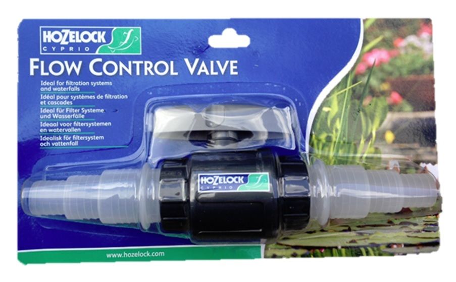 HOZELOCK UNIVERSAL FLOW CONTROLLER VALVE STRAIGHT TAP for POND HOSE