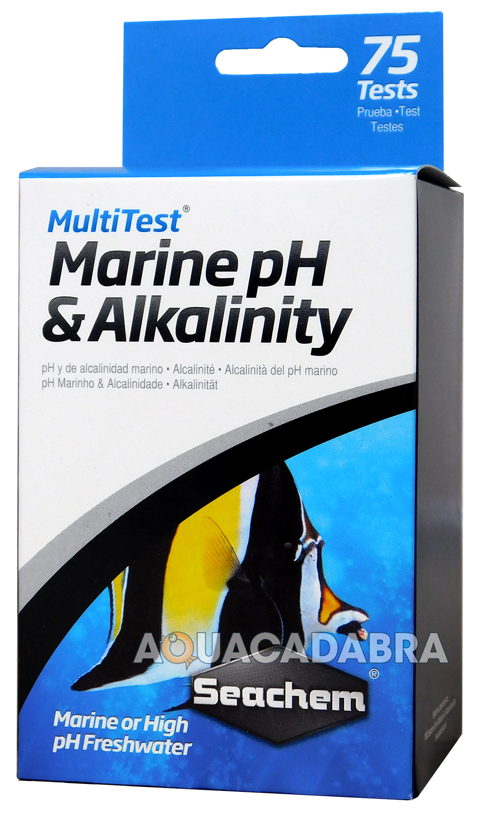 SEACHEM MULTI TESTS 75 TEST KITS MARINE REEF FRESHWATER AQUARIUM FISH TANK - Picture 8 of 8