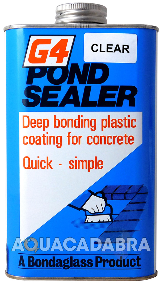 G4 POND PAINT SEALER CONCRETE SEAL WATERPROOF PAINT SEALANT GARDEN KOI