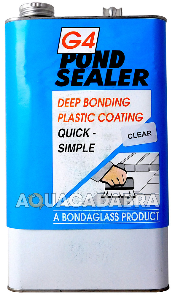 G4 POND PAINT SEALER CONCRETE SEAL WATERPROOF PAINT SEALANT GARDEN KOI FISH BOND eBay
