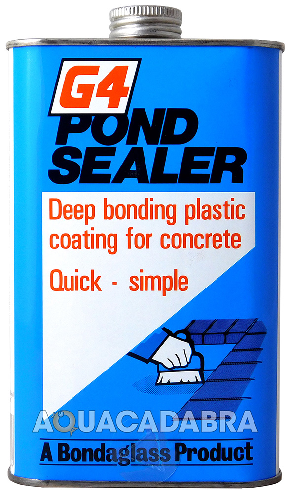 G4 POND PAINT SEALER CONCRETE SEAL WATERPROOF PAINT SEALANT GARDEN KOI
