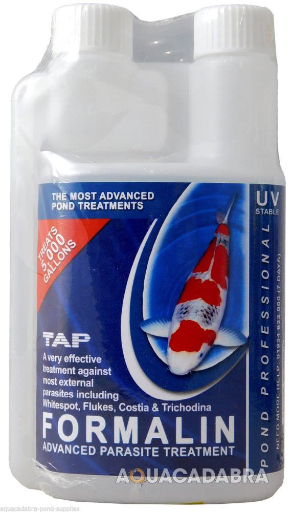 TAP Pond Professional Formalin Parasite Fluke Slime Disease Treatment