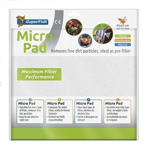 SuperFish Filter Pad Carbon Ammonia Phosphate Nitrate Foam Aquarium Fish Tank - Picture 5 of 6