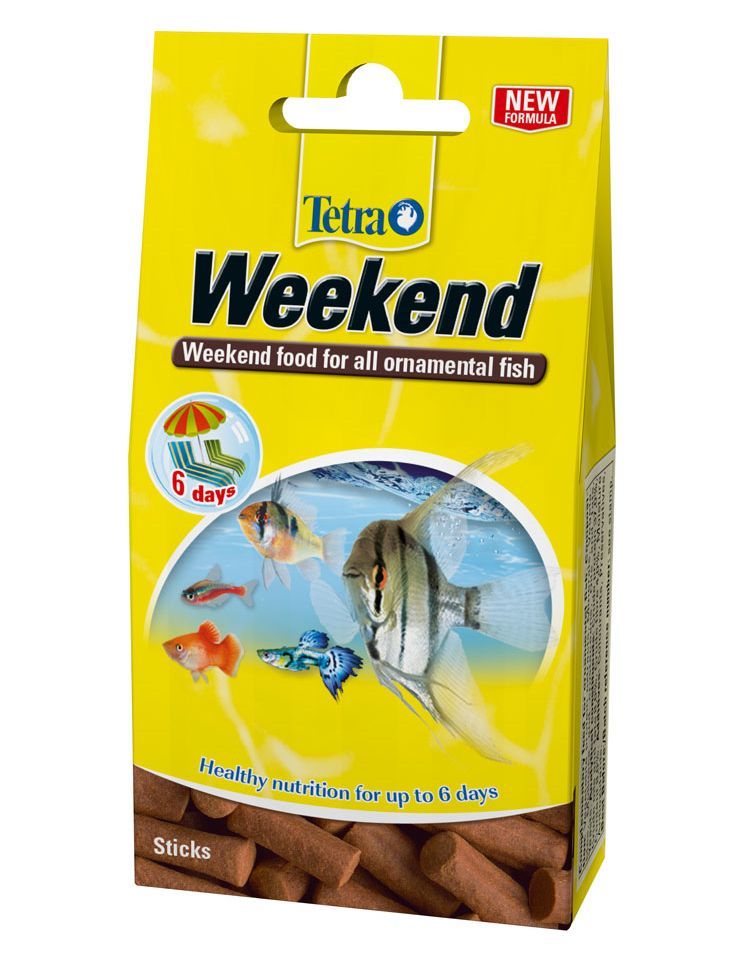 TETRA HOLIDAY FOOD BLOCK WEEKEND VACATION STICKS FISH GOLDFISH TROPICAL