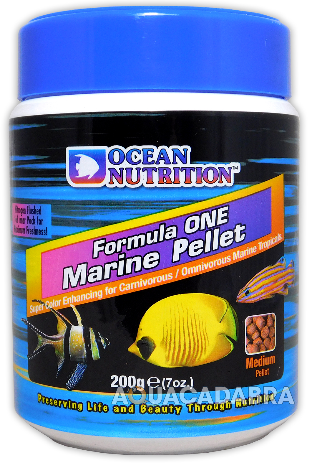 OCEAN NUTRITION FORMULA ONE MARINE PELLETS SMALL / MEDIUM AQUARIUM FISH ...