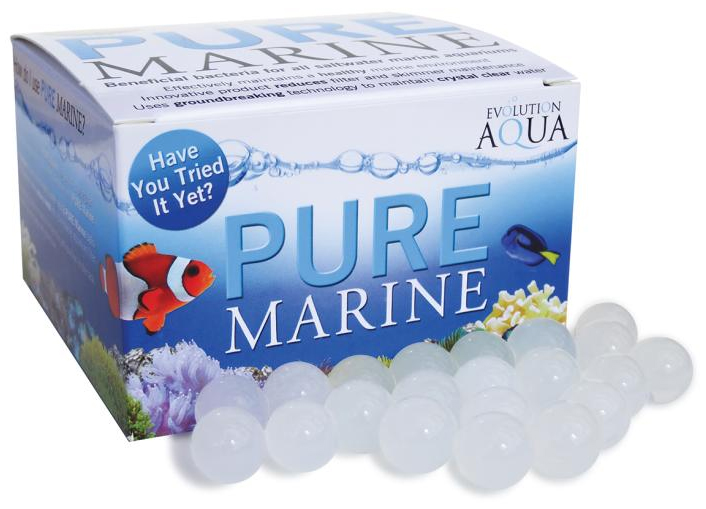 EVOLUTION AQUA PURE MARINE AQUARIUM 50 BALLS REEF FISH TANK START UP