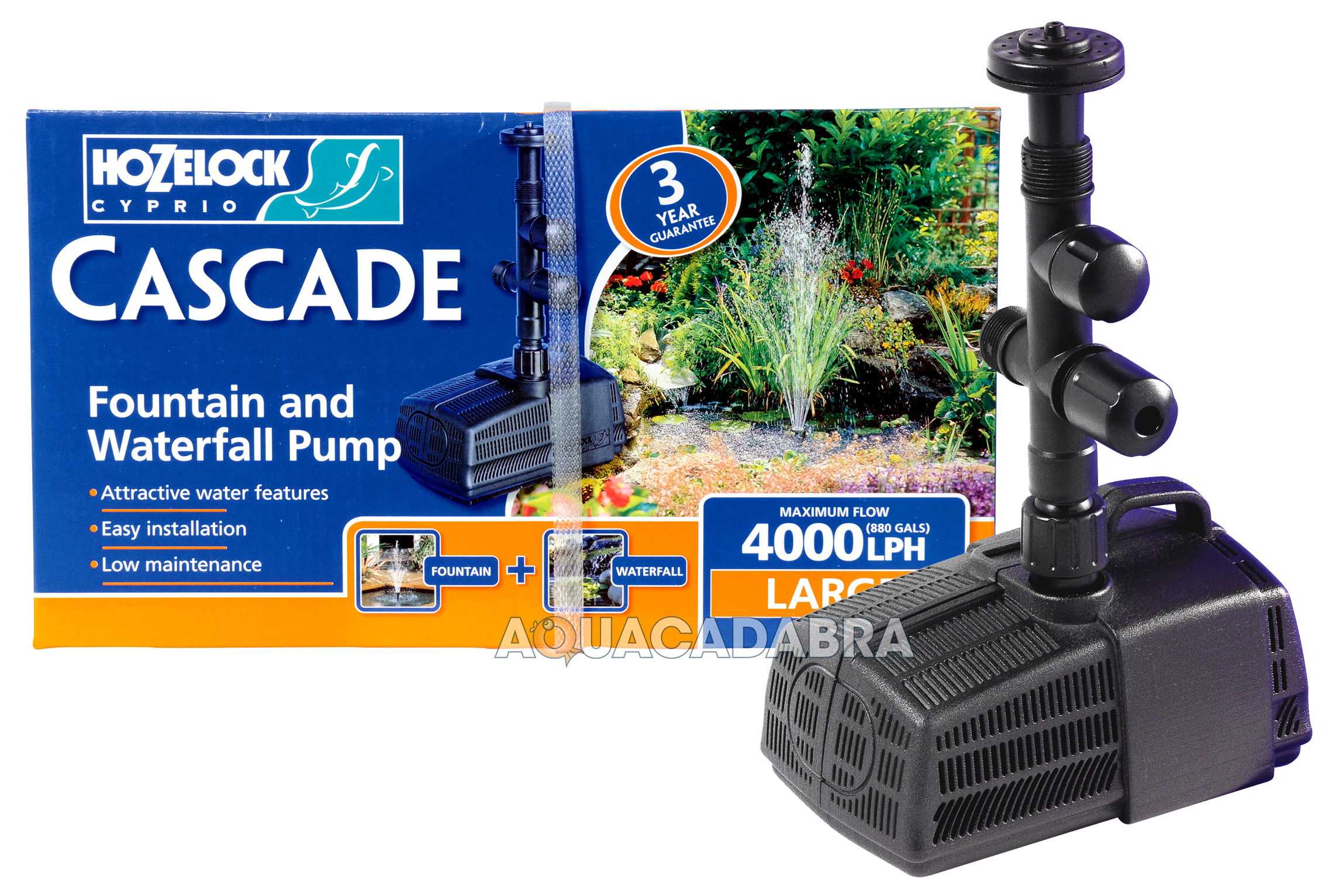 HOZELOCK CASCADE GARDEN FISH POND FOUNTAIN WATERFALL PUMP 450 700 1500 4000 eBay