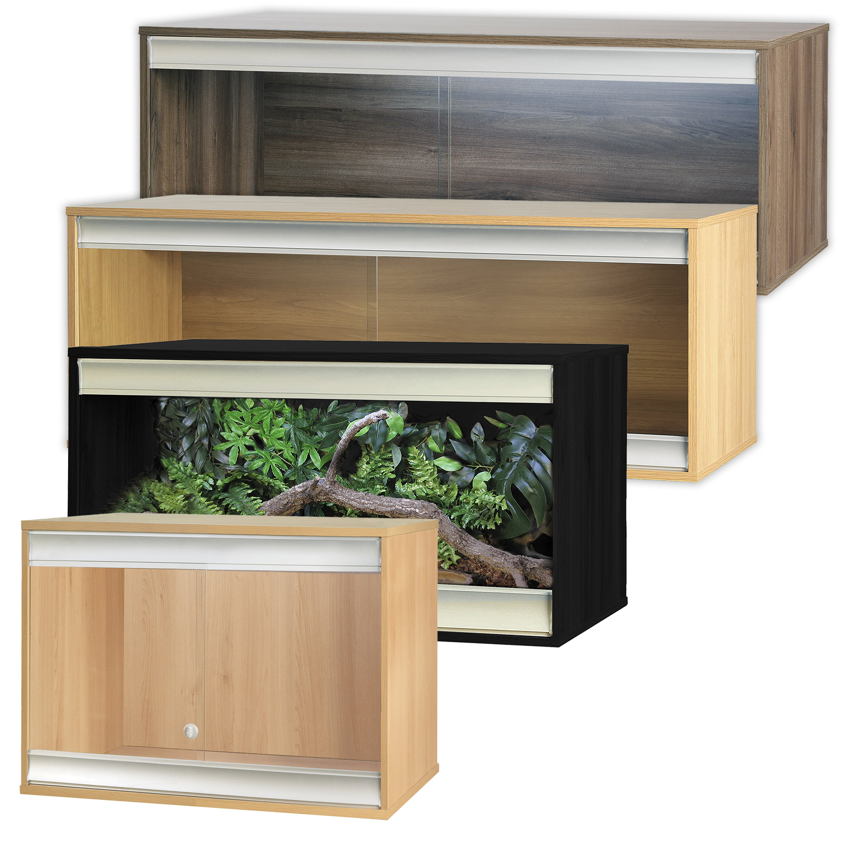 VIVEXOTIC VIVA+ TERRESTRIAL VIVARIUMS WOODEN TERRARIUM REPTILE LIZARD