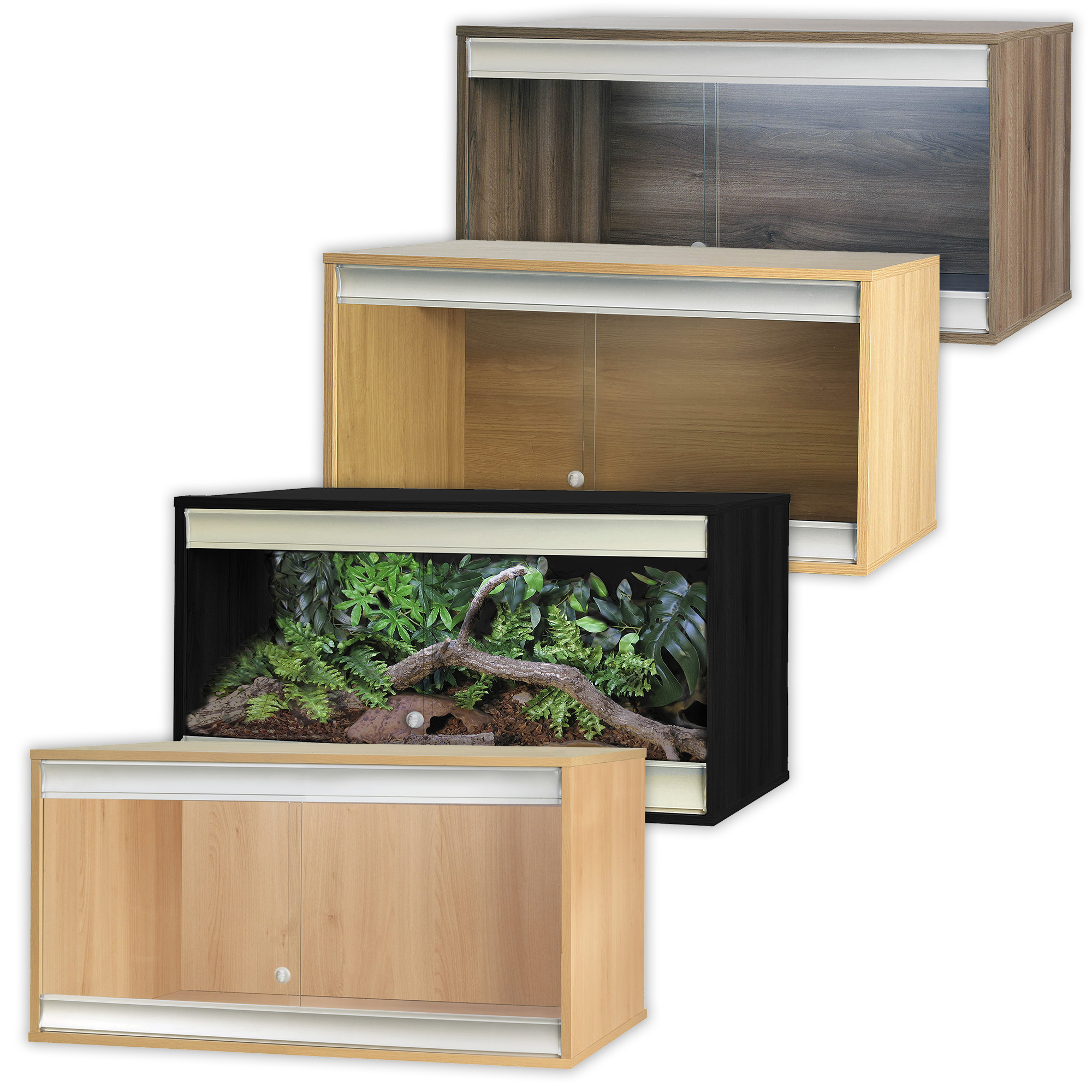 VIVEXOTIC VIVA+ TERRESTRIAL VIVARIUMS WOODEN TERRARIUM REPTILE LIZARD