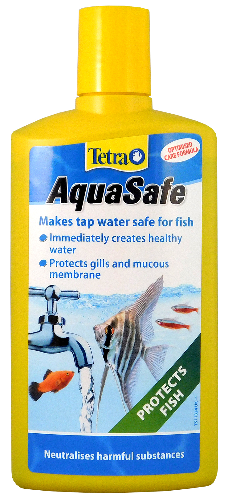 TETRA AQUASAFE 100ML 250ML 500ML 5L 5 LITRE FISH TANK TAP SAFE WATER ...